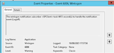 Here I found multiple warnings and errors 1. . Event id 6006 winlogon citrix